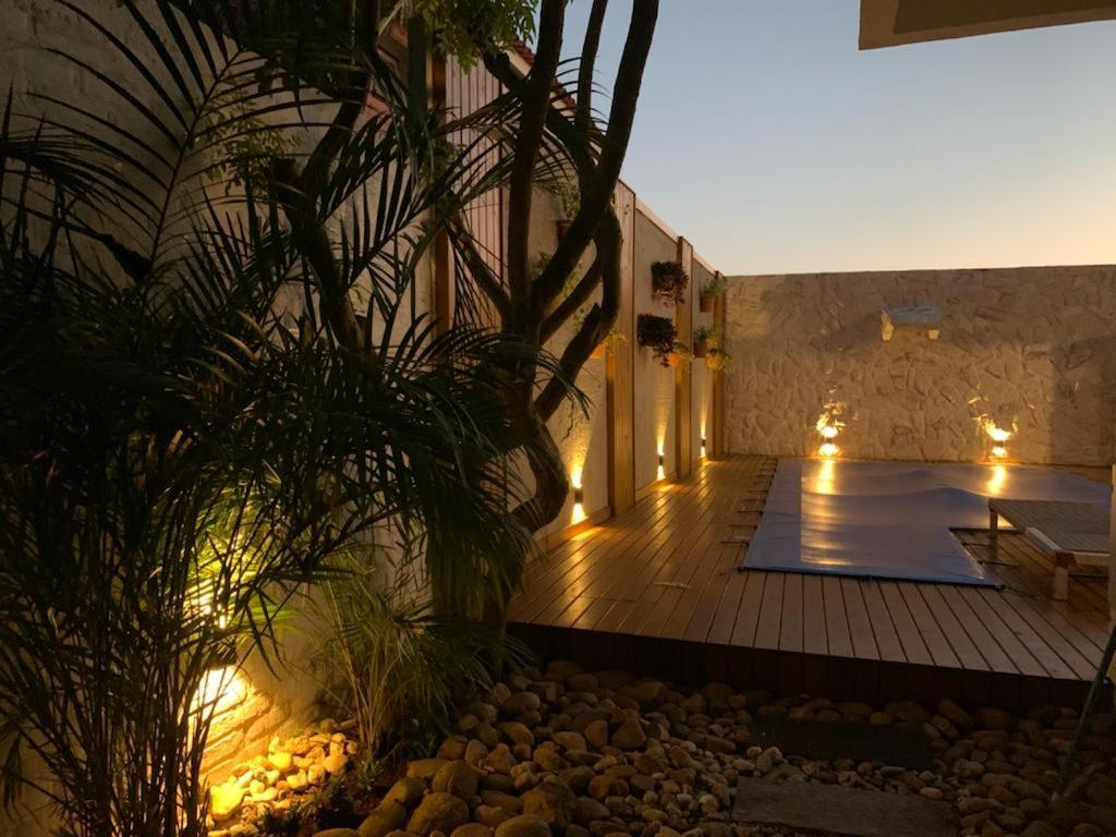 Casa Com Piscina Em Frente A Praia Do Santinho ฟลอเรียนอโปลิส ภายนอก รูปภาพ